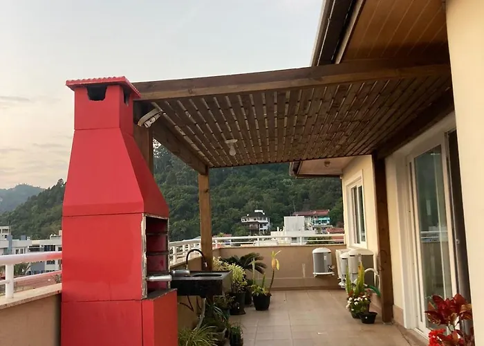 suíte privativa vista mar em cobertura em bombinhas